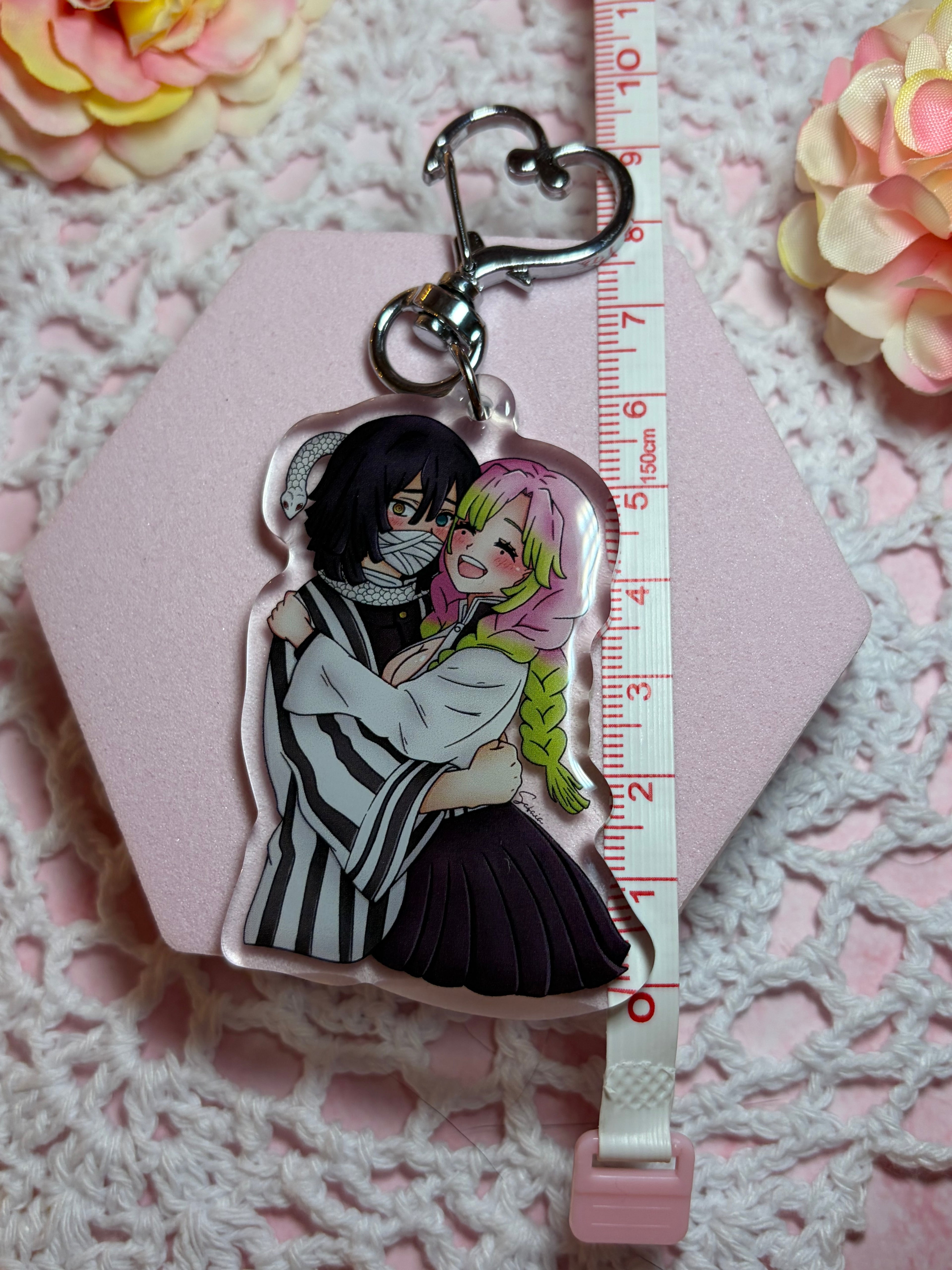 Porte clef Obanai/Mitsuri