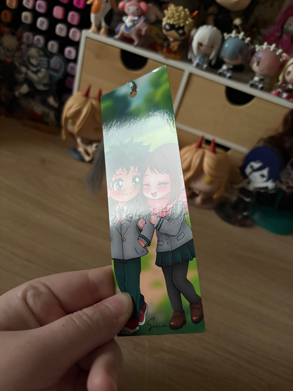 Marque-page Deku/Ochaco