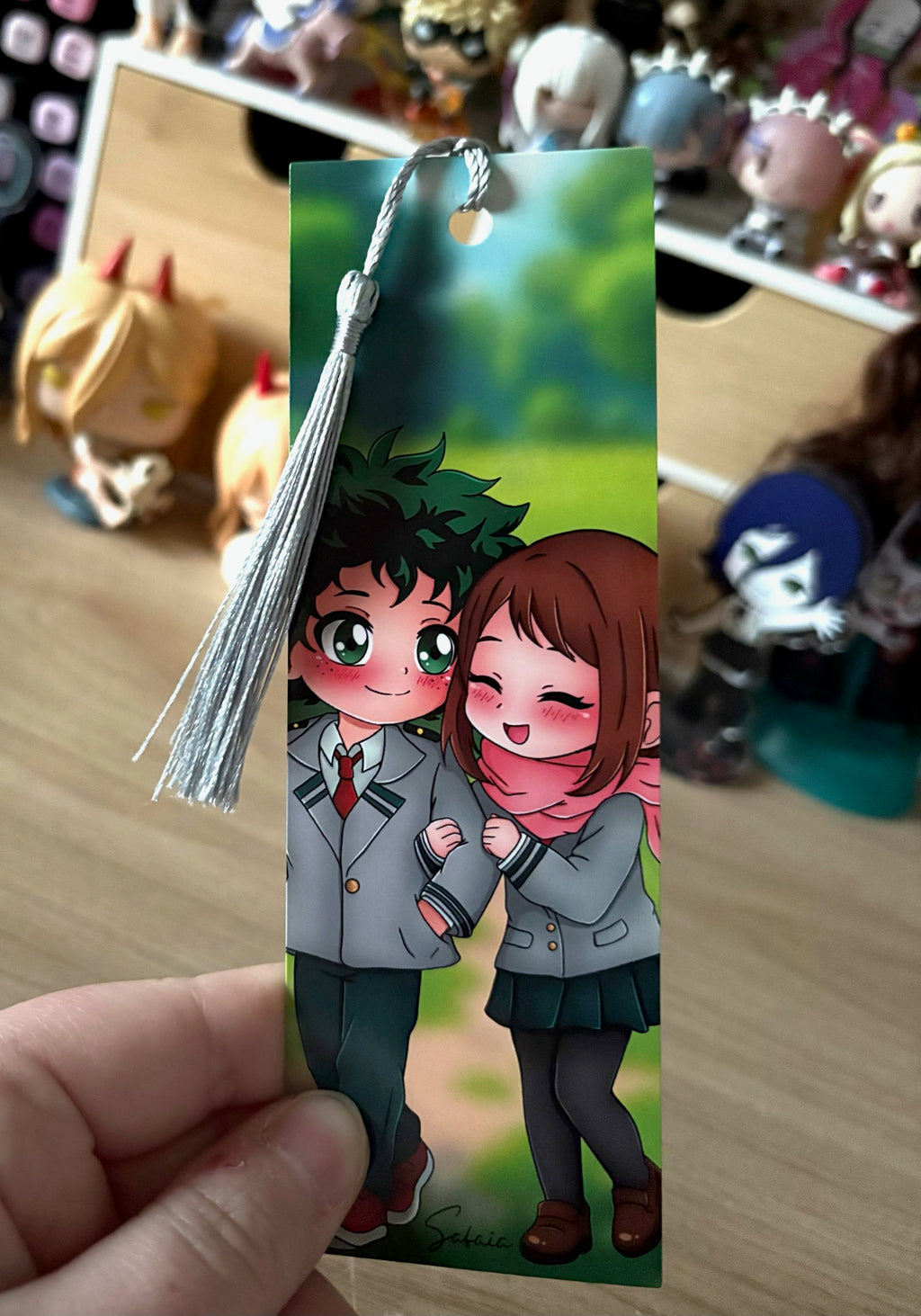 Marque-page Deku/Ochaco
