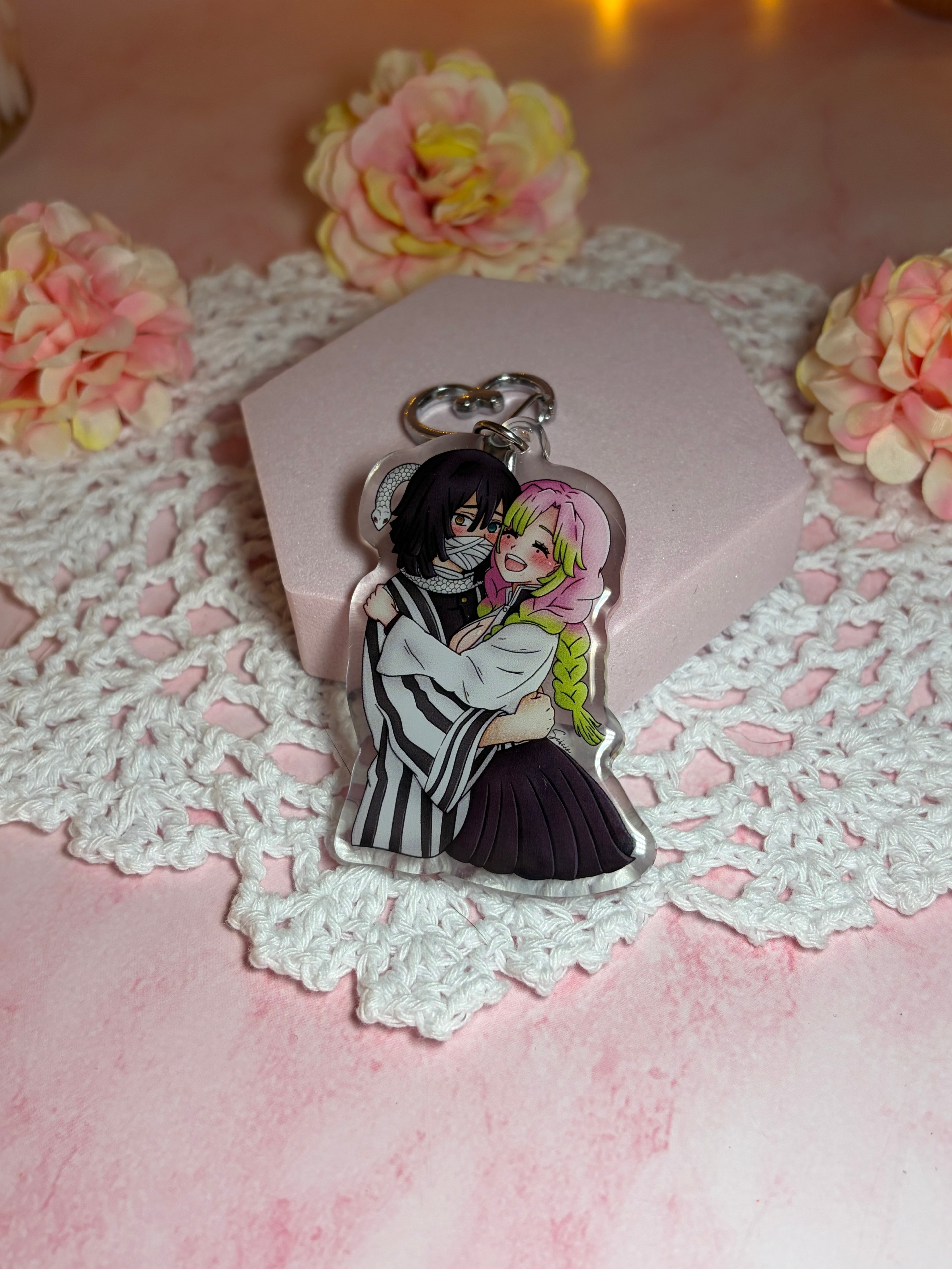 Porte clef Obanai/Mitsuri