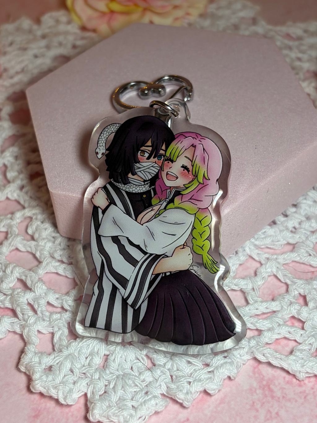 Porte clef Obanai/Mitsuri