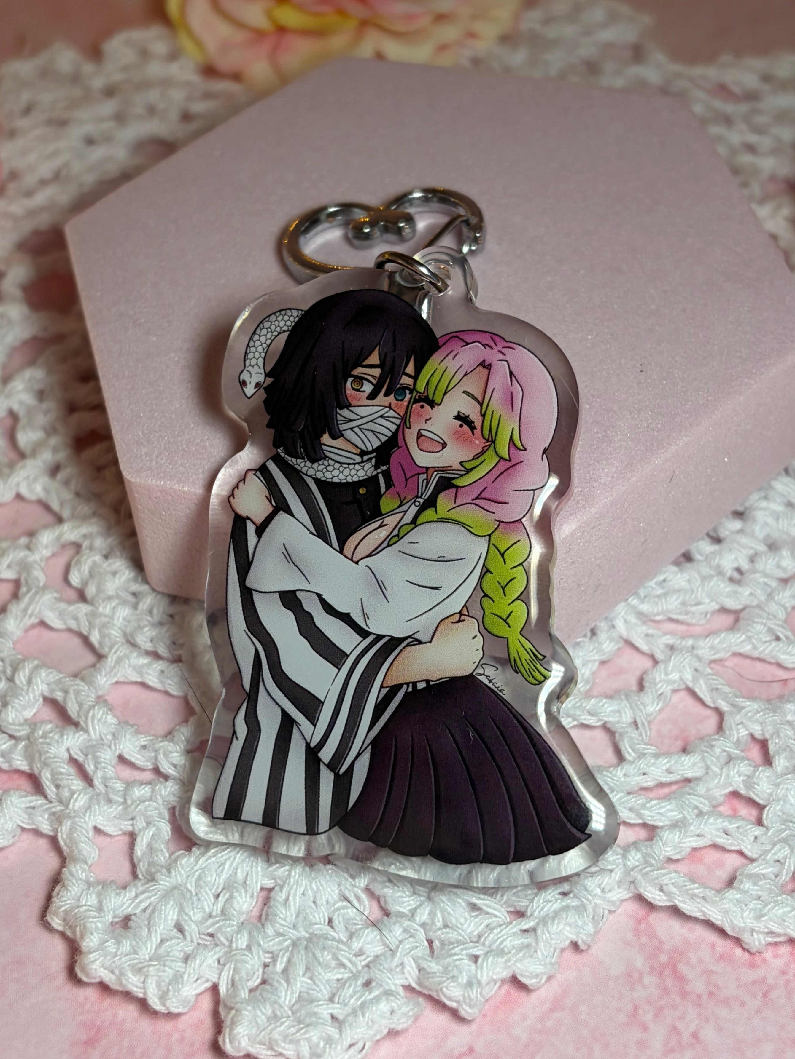 Porte clef Obanai/Mitsuri