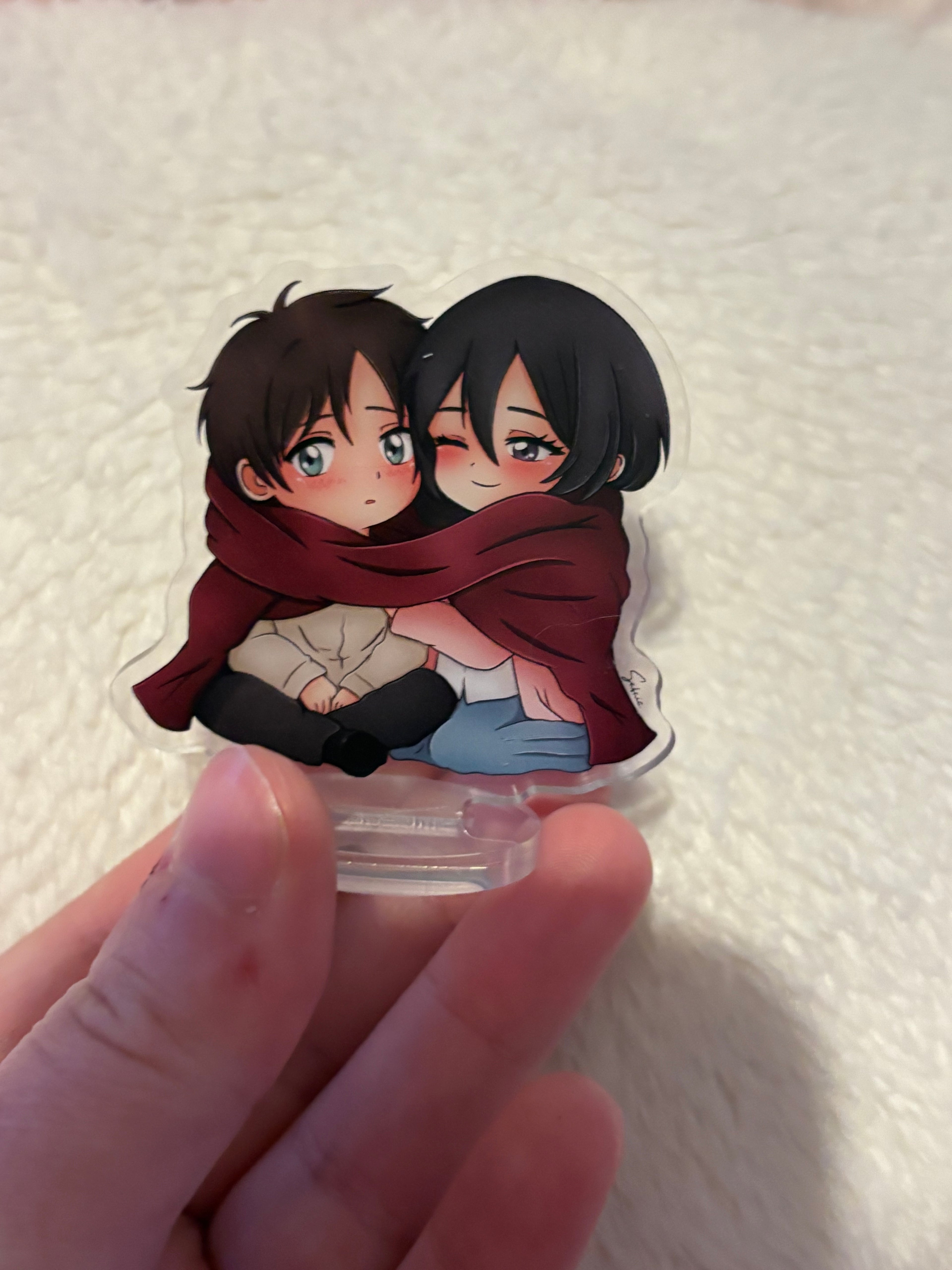 Stand Acrylique Mikasa/Eren