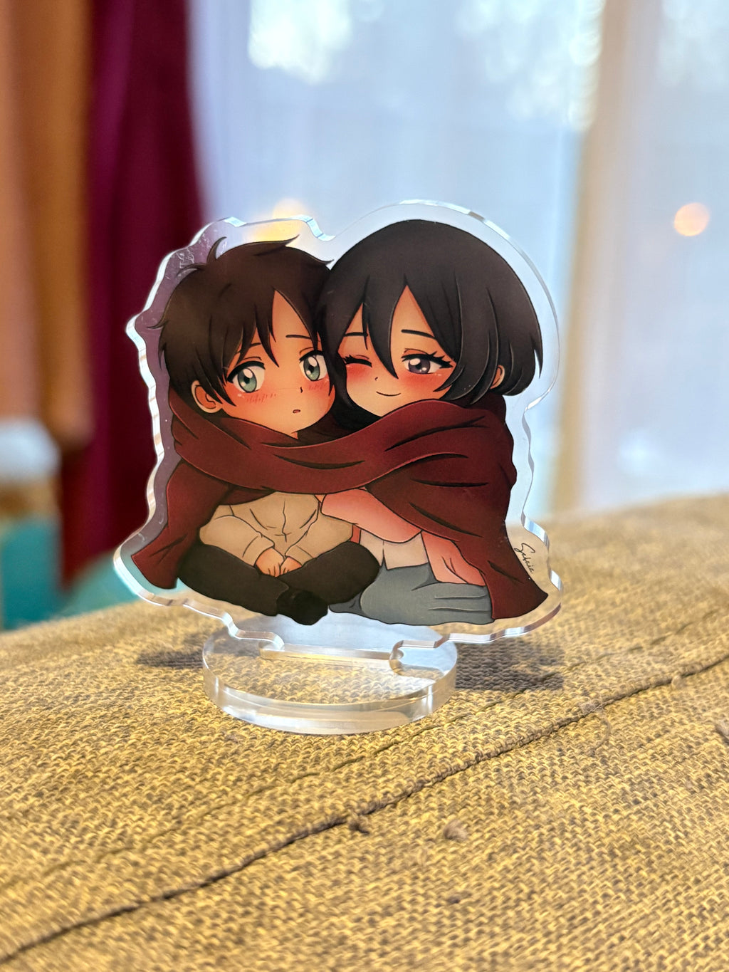 Stand Acrylique Mikasa/Eren